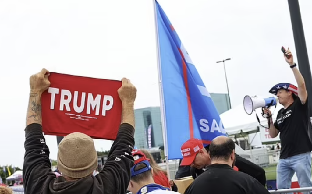 ALERT: Cops Find Possible Explosives Near Crowded Trump Rally….
