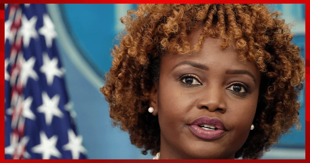 Karine Jean-Pierre RIPPED APART for Defending Biden/Harris Extreme Rhetoric
