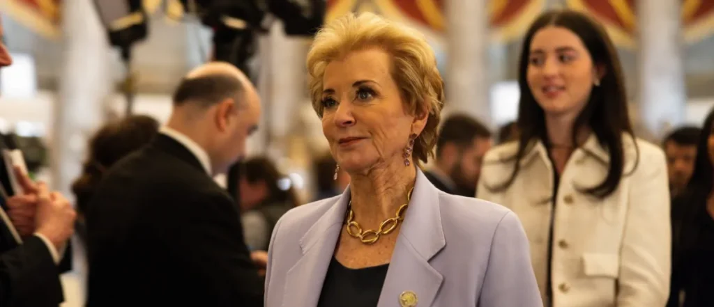 Linda McMahon Plans to Close Department of Education After Trump’s Directive: Report